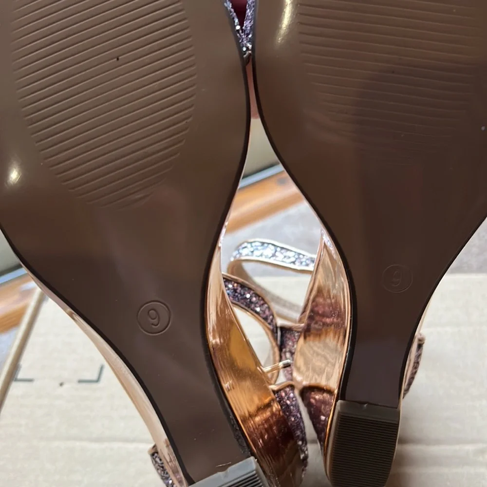 Rose Gold Sparkle Heel - Picture 5 of 5